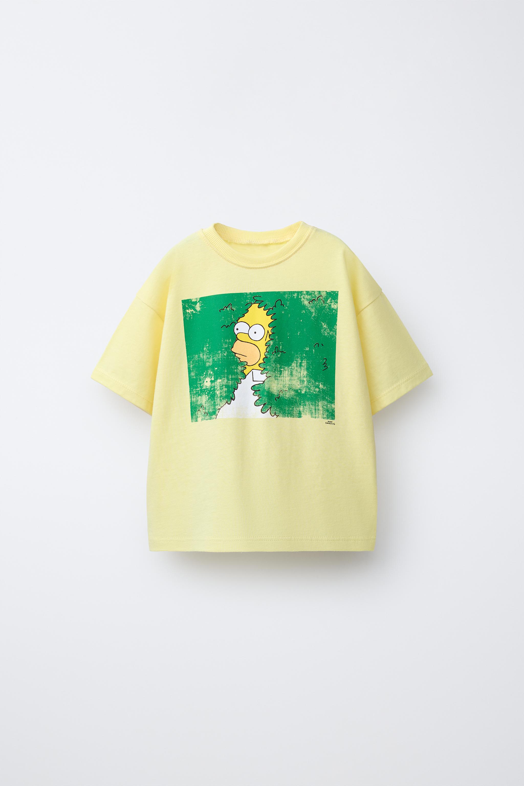 T-SHIRT IMPRIMÉ HOMER THE SIMPSONS ™ MATT GROENING